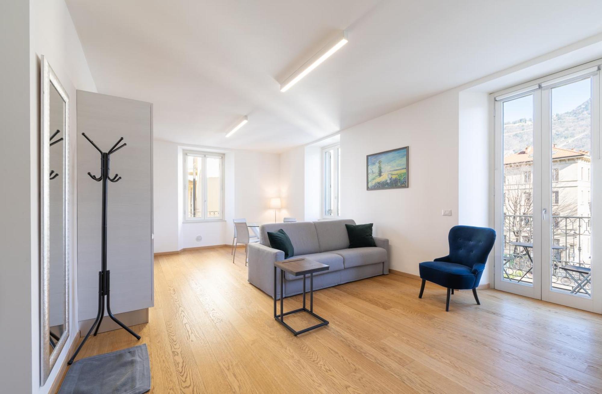 Historical Center - Free Parking And Private Terrace Apartment Como Ngoại thất bức ảnh
